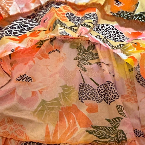 FARM Rio Maribel Floral Maxi Dress Size XS C22-022 - Picture 9 of 10